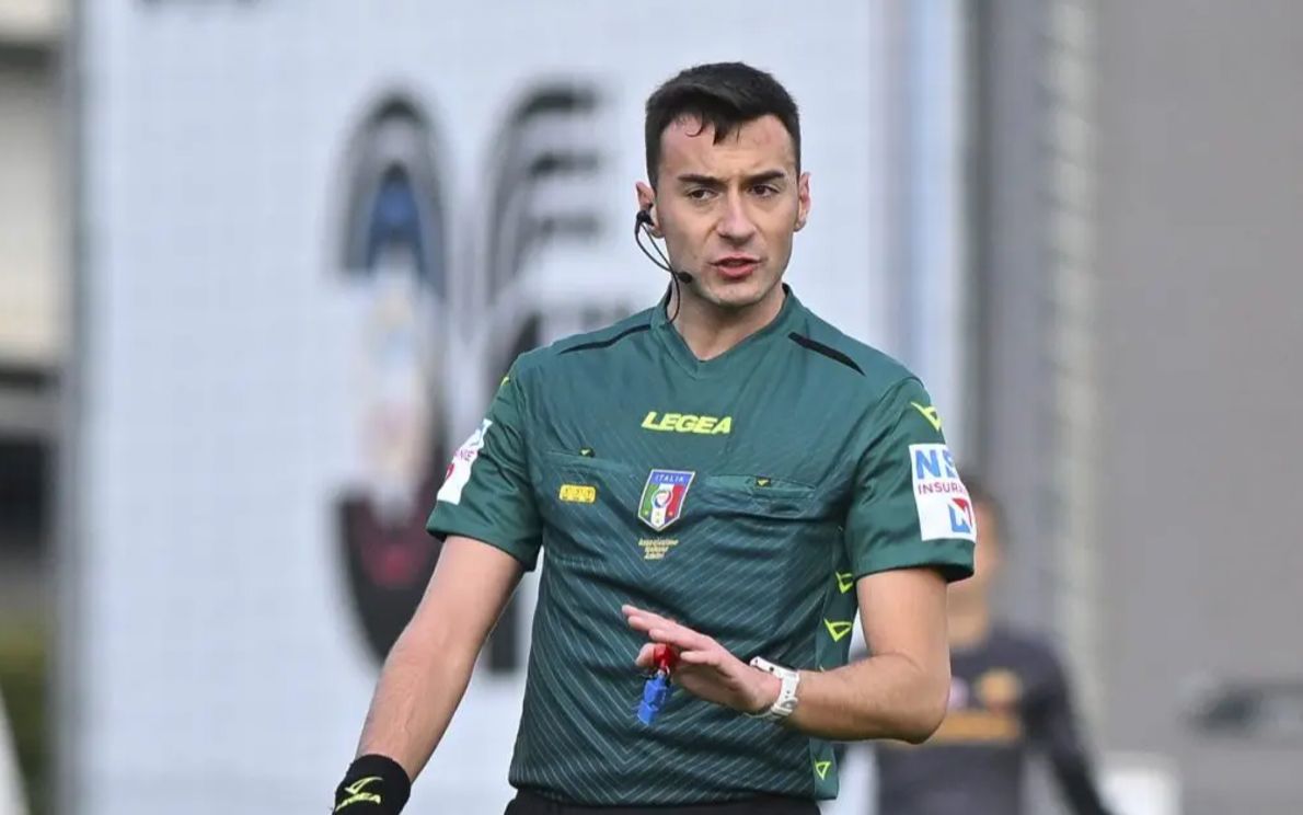 L’arbitro Enrico Gigliotti (IPA_Agency)