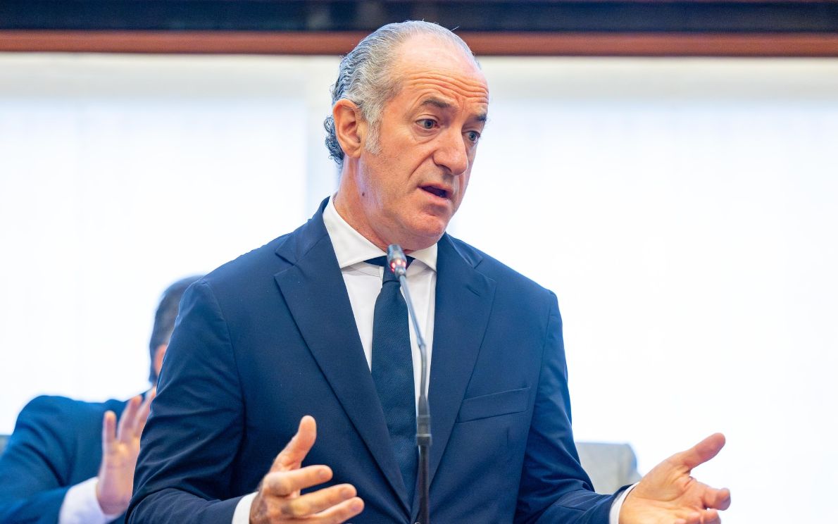 Luca Zaia in Consiglio Regionale