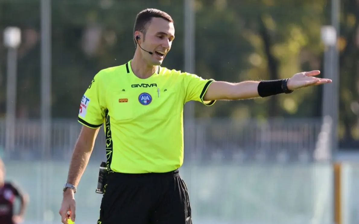 L’arbitro Gianluca Renzi (IPA_Agency)