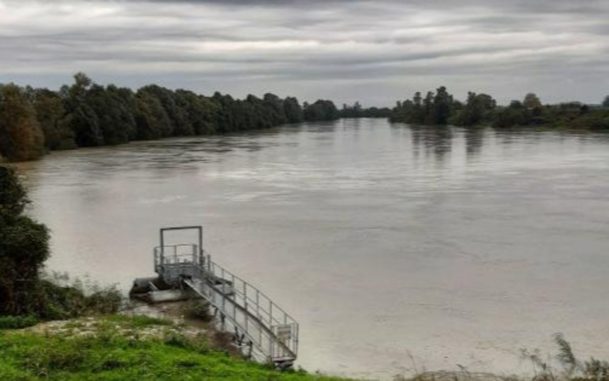 Piena del fiume Po