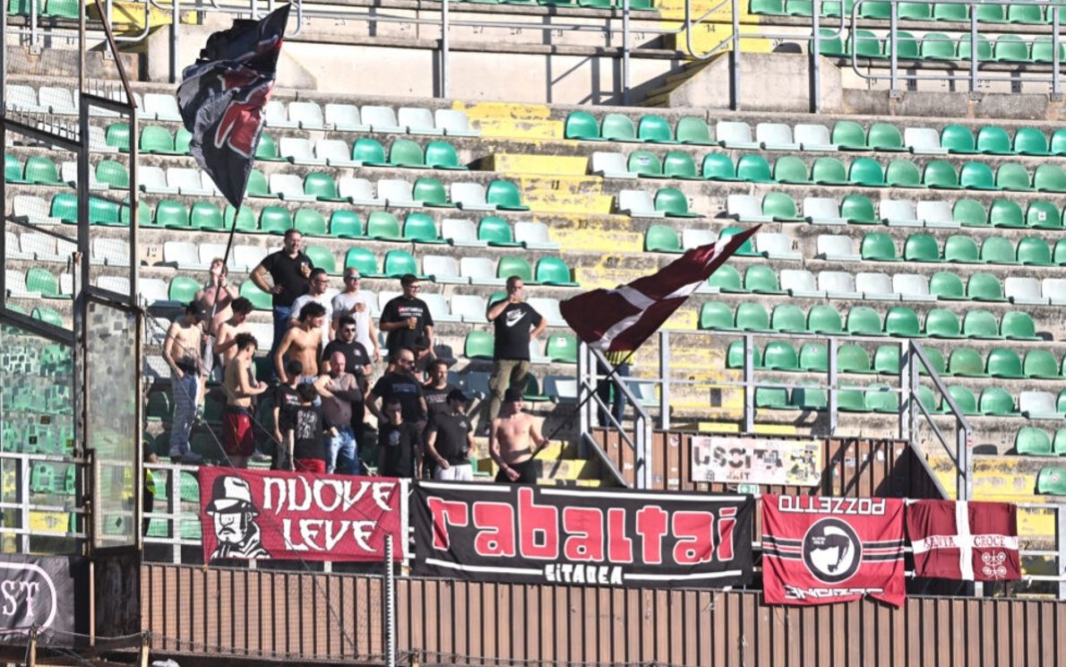 Tifosi del Cittadella in festa