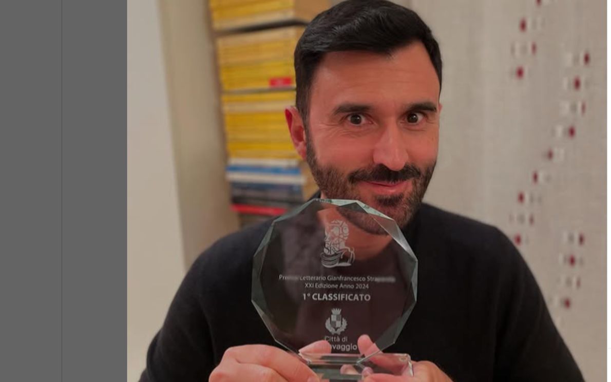Lo scrittore Fabio Baronti