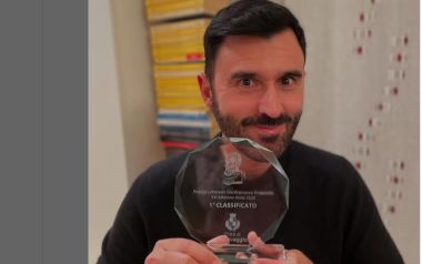 Lo scrittore Fabio Baronti