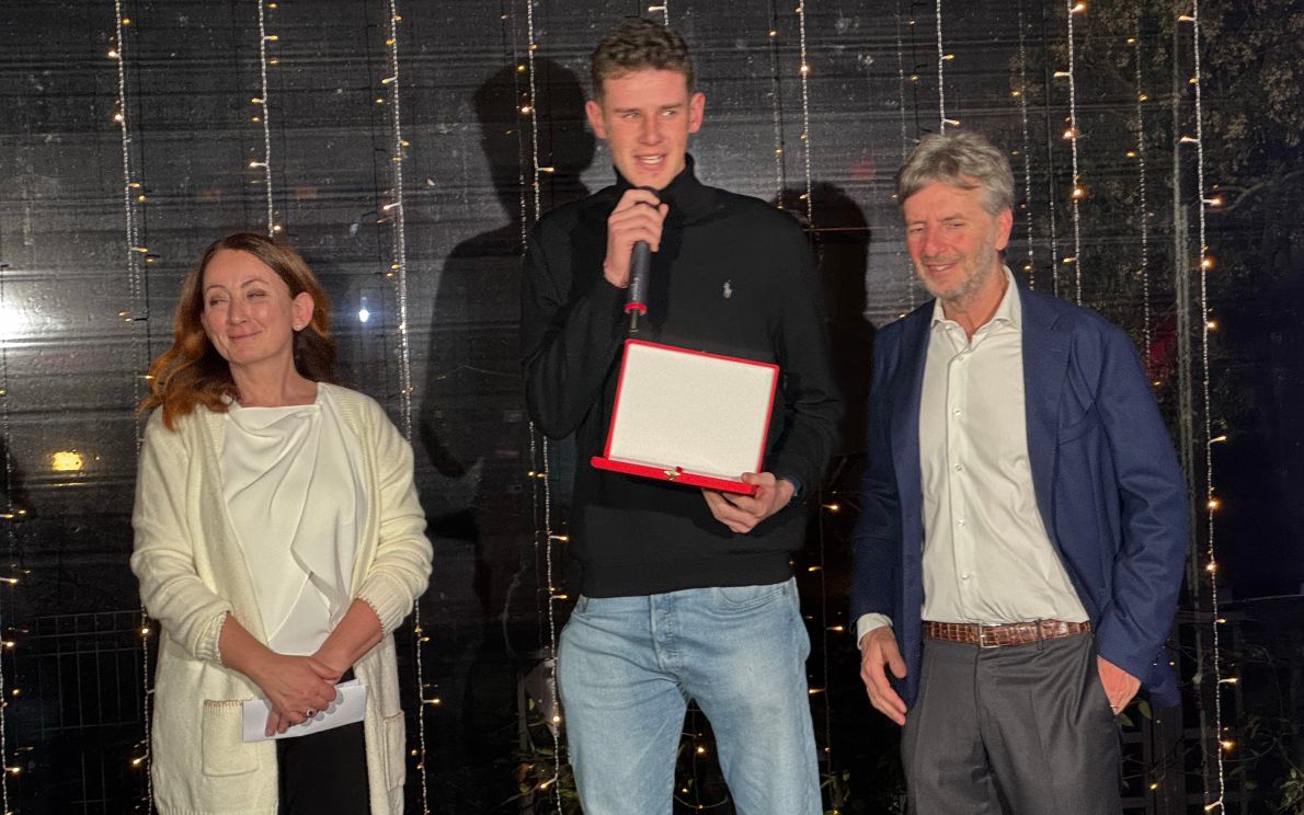 Mattia Fortin, miglior biancoscudato