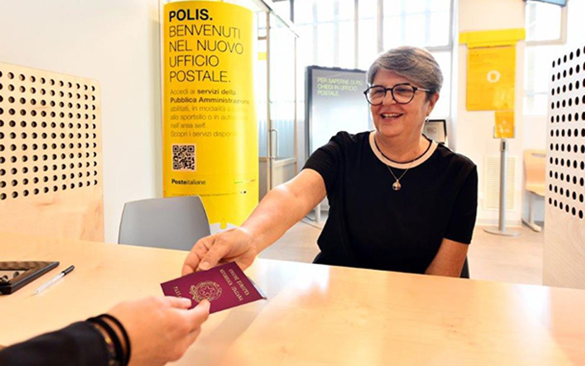 Passaporto alla Poste