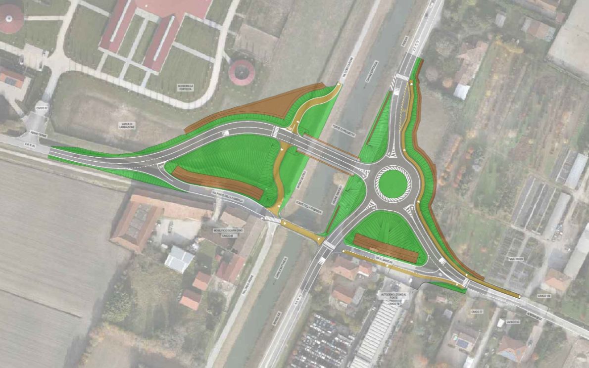 Progetto nuovo “ponte della fabbrica”