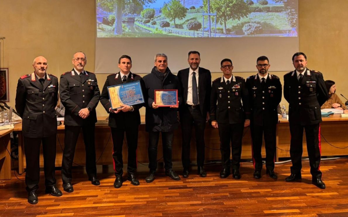 Cittadella, targa ai Carabinieri