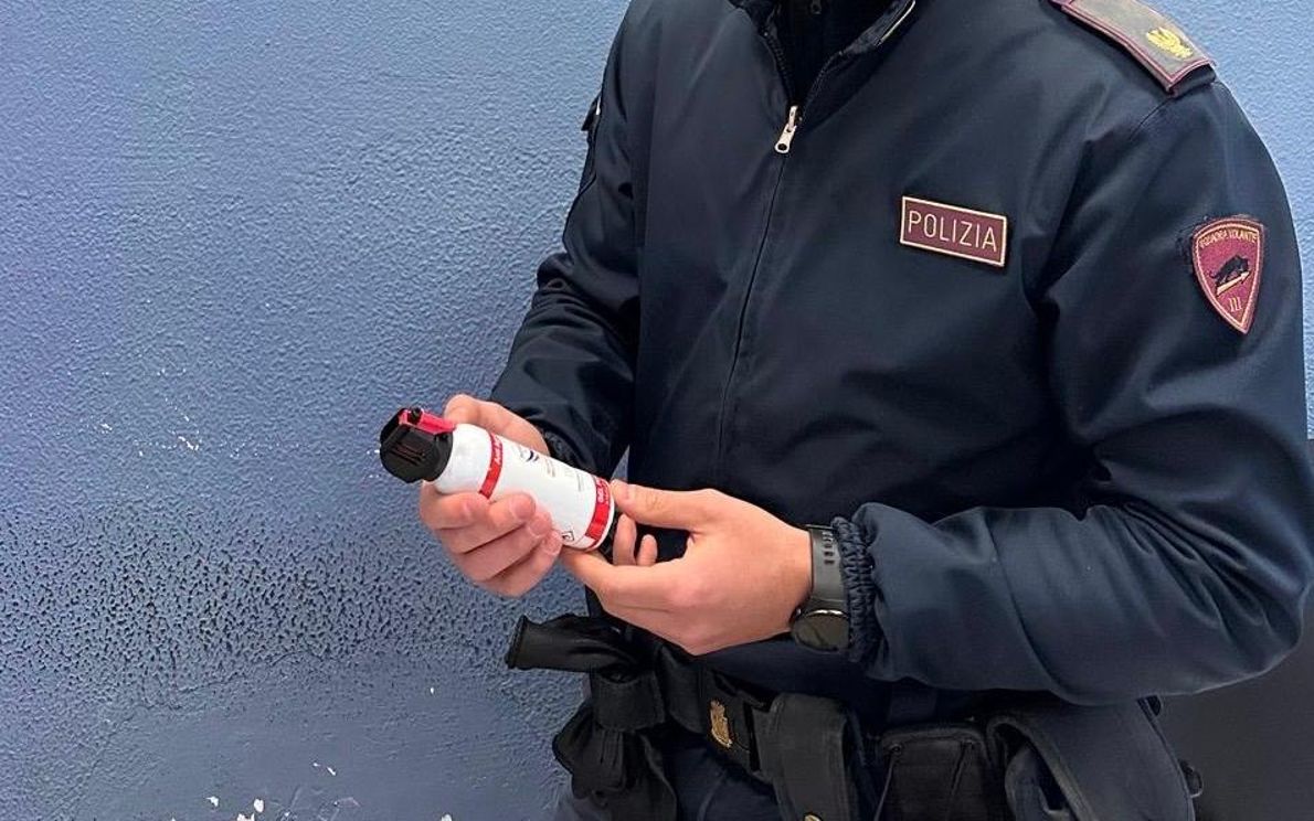 lo spray sequestrato