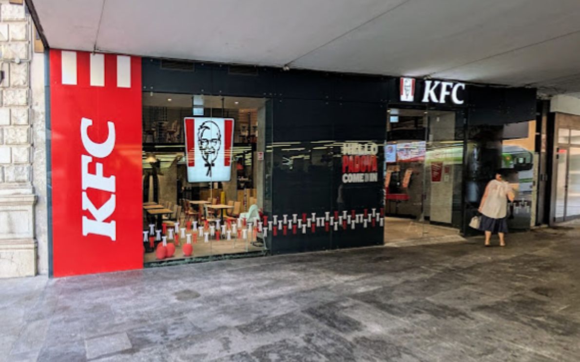 KFC piazza Garibaldi Padova