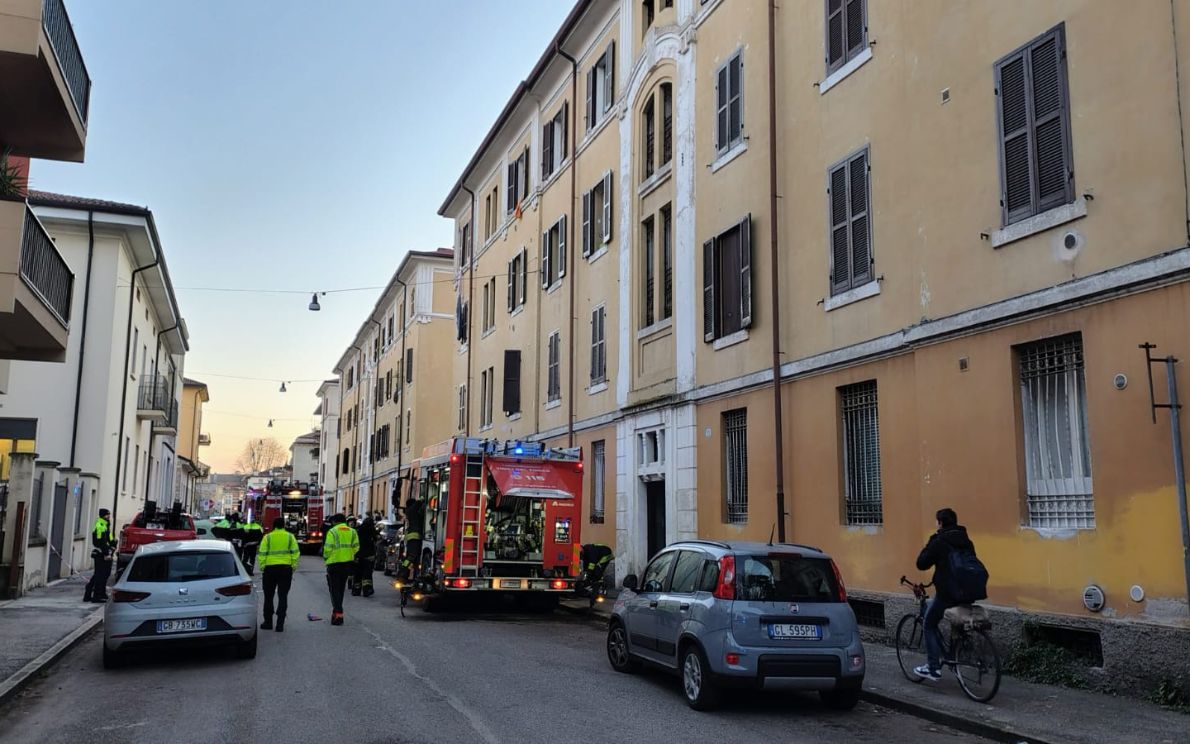 Incendio via Filopanti