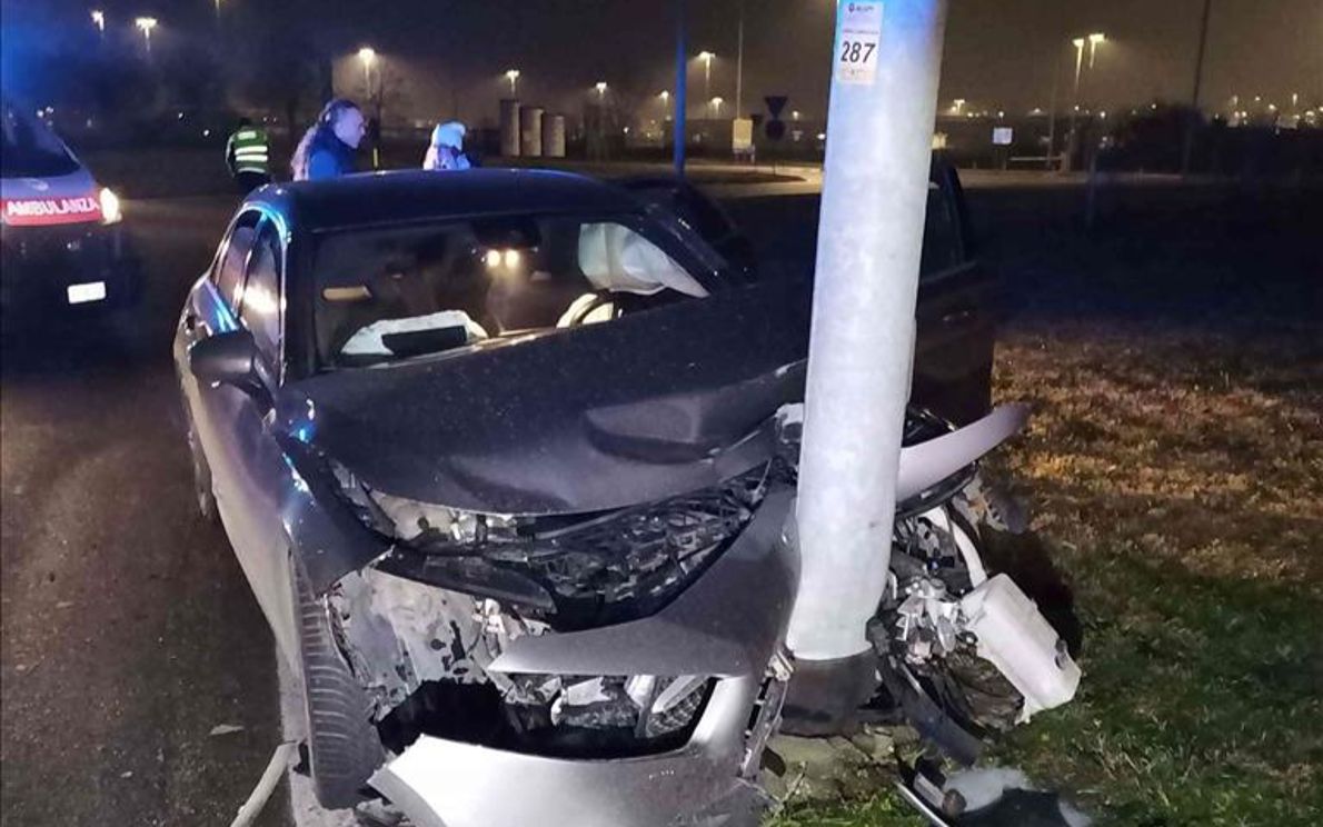 L’incidente in via Sommacampagna
