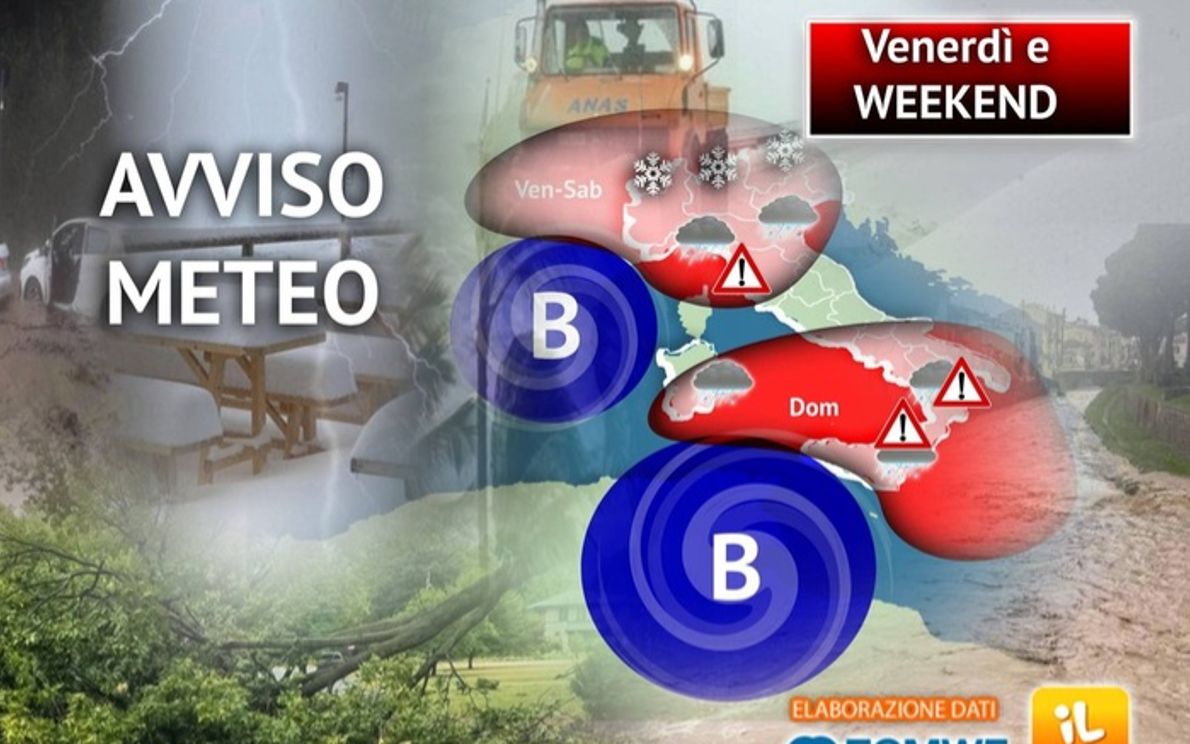 Previsioni meteo fine gennaio (ilMeteo.it)