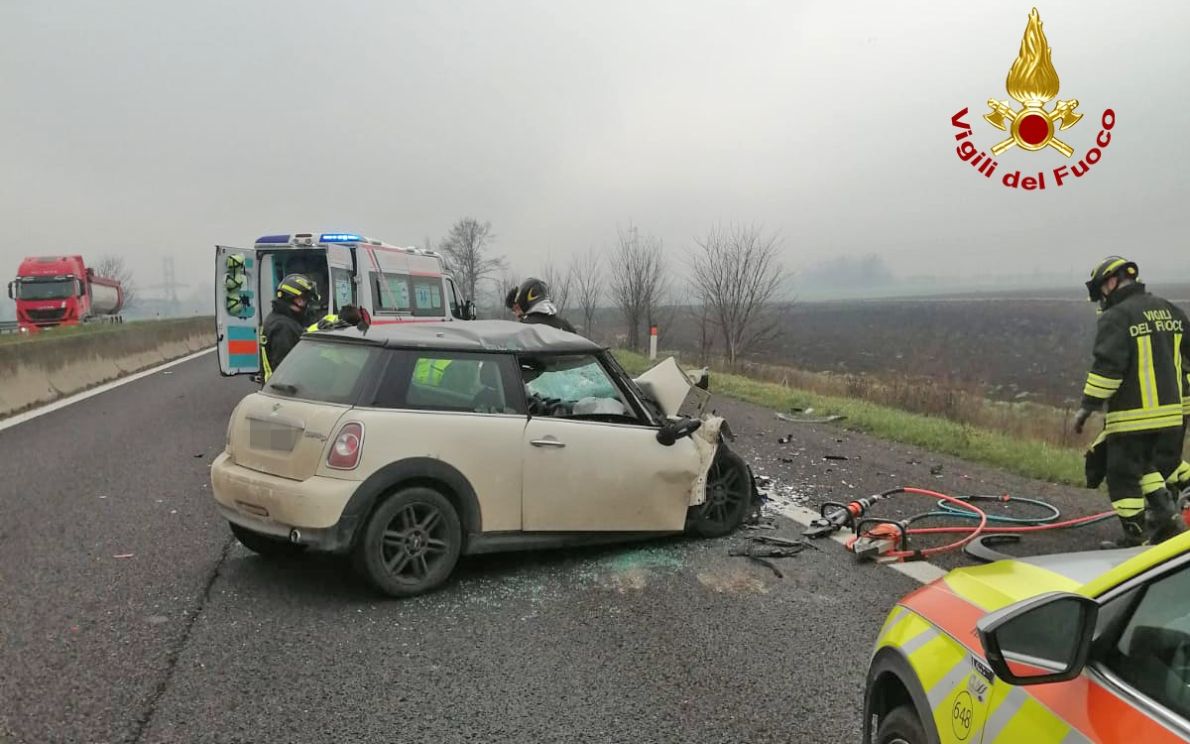 Incidente mortale lungo la A13