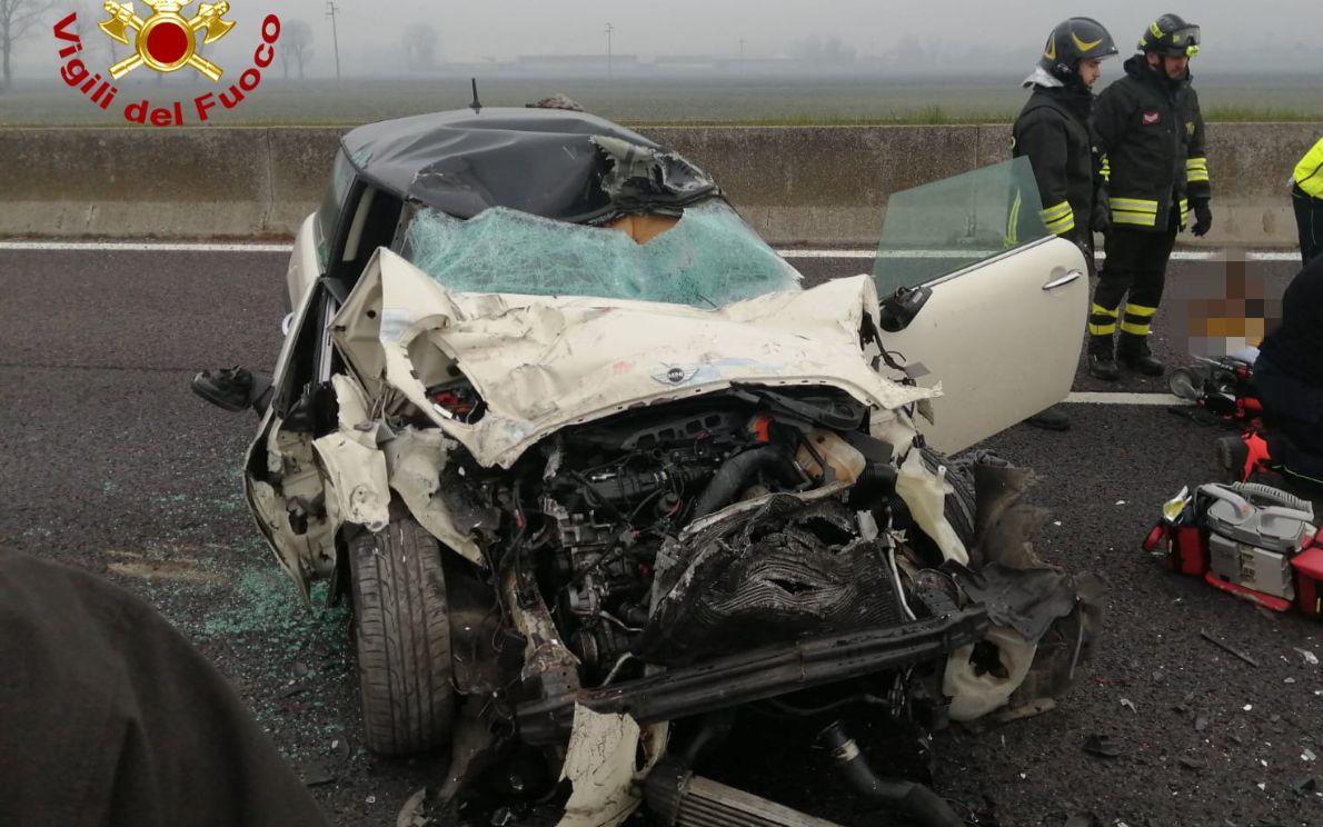 Incidente mortale lungo la A13