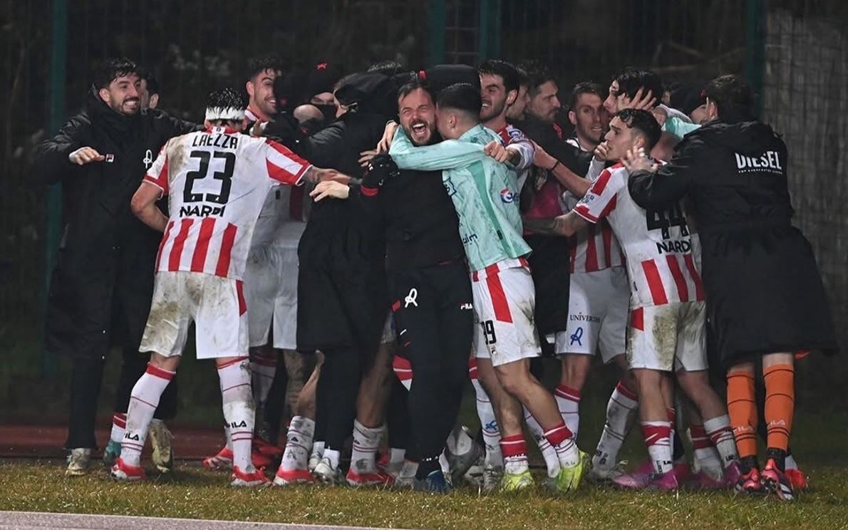 Il Vicenza vince a Meda (foto Facebook)