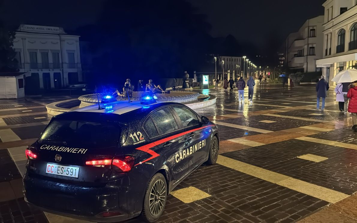 Carabinieri ad Abano