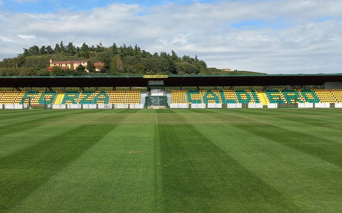 Lo stadio di Caldiero