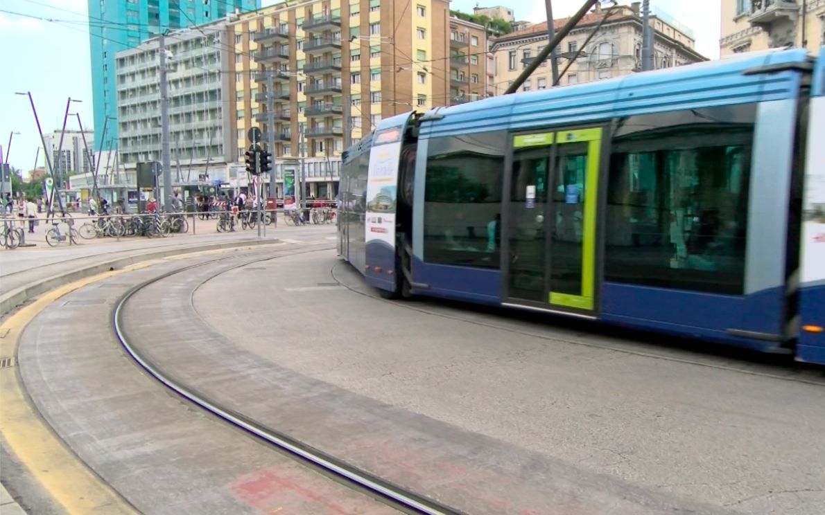 Tram in Stazione