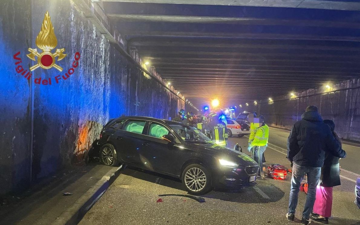 Incidente sottopasso