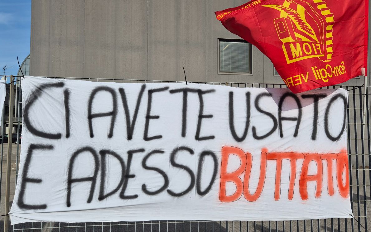 Protesta Fiom