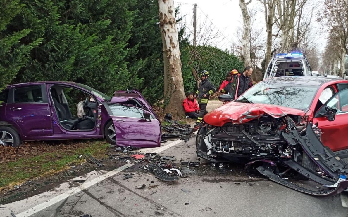 Incidente strada bresciana