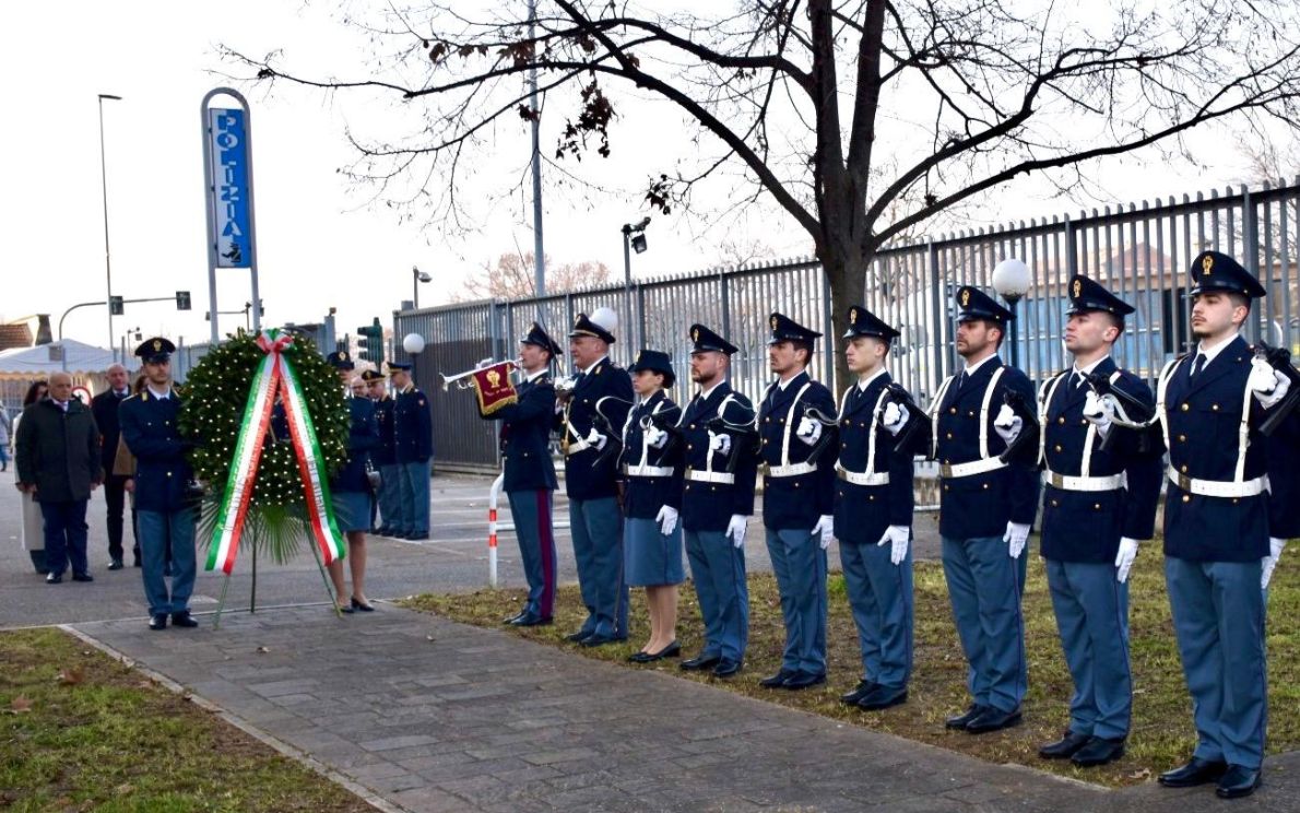 Cerimonia in Questura