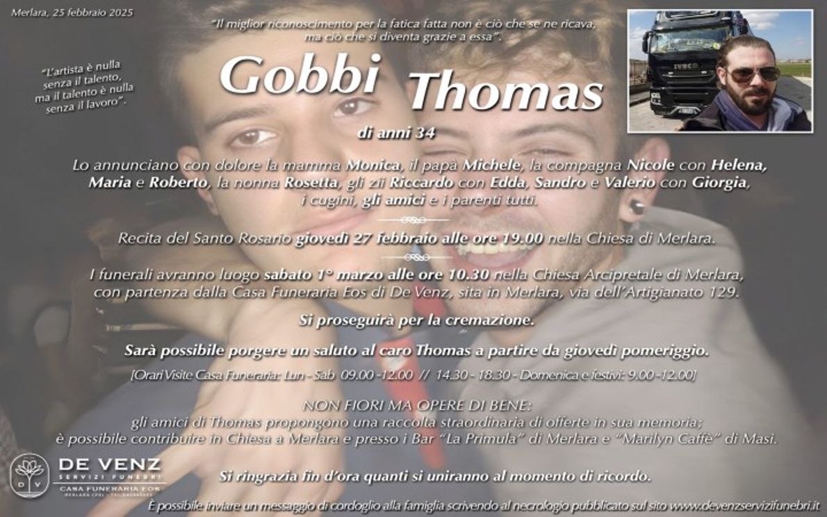 Epigrafe Thomas Gobbi