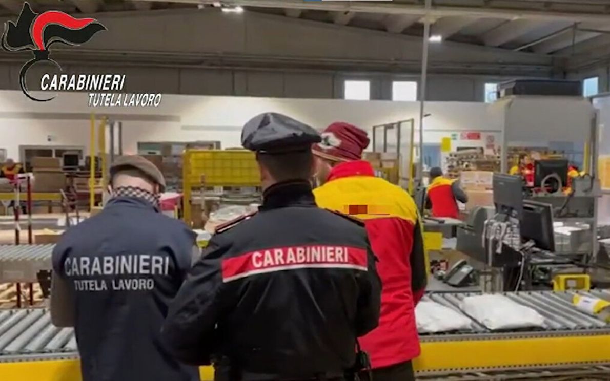 Caso Dhl, operazione dei Carabinieri