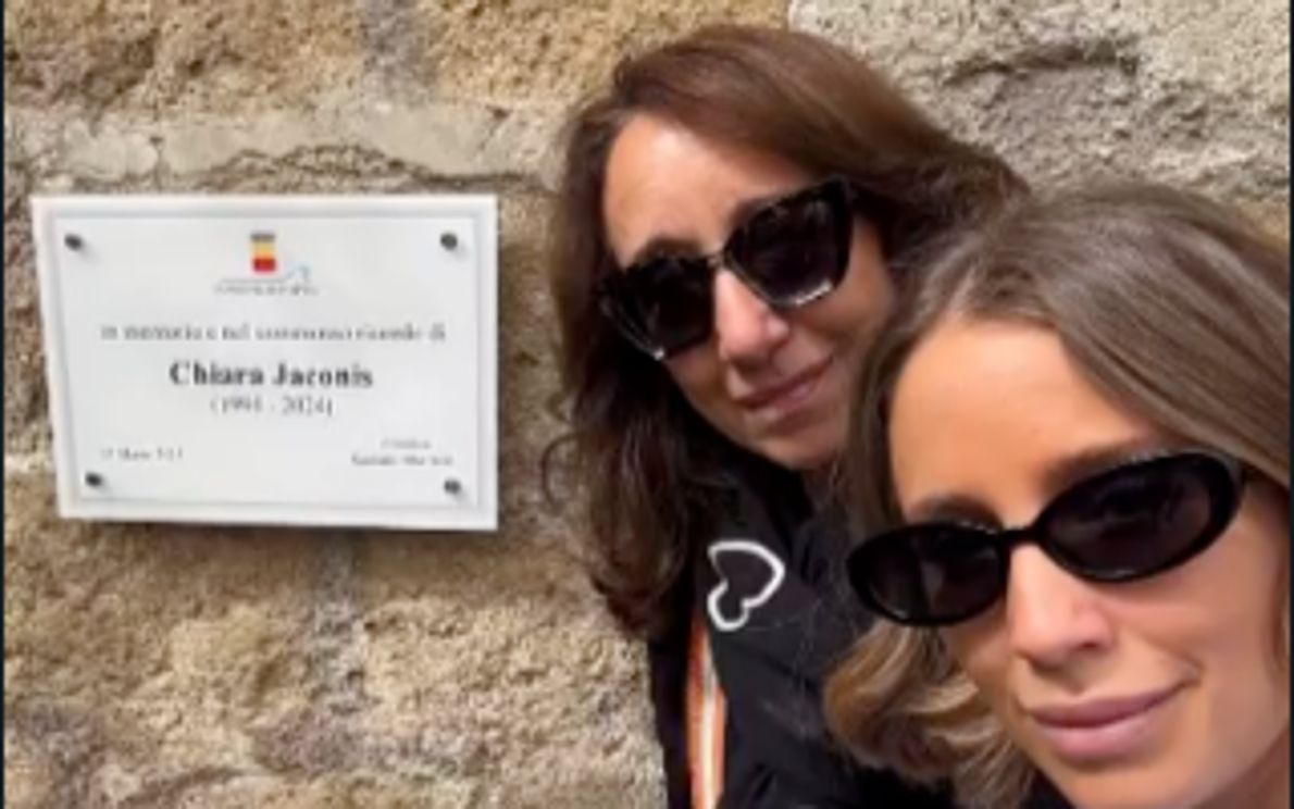 Roberta Jaconis con la mamma