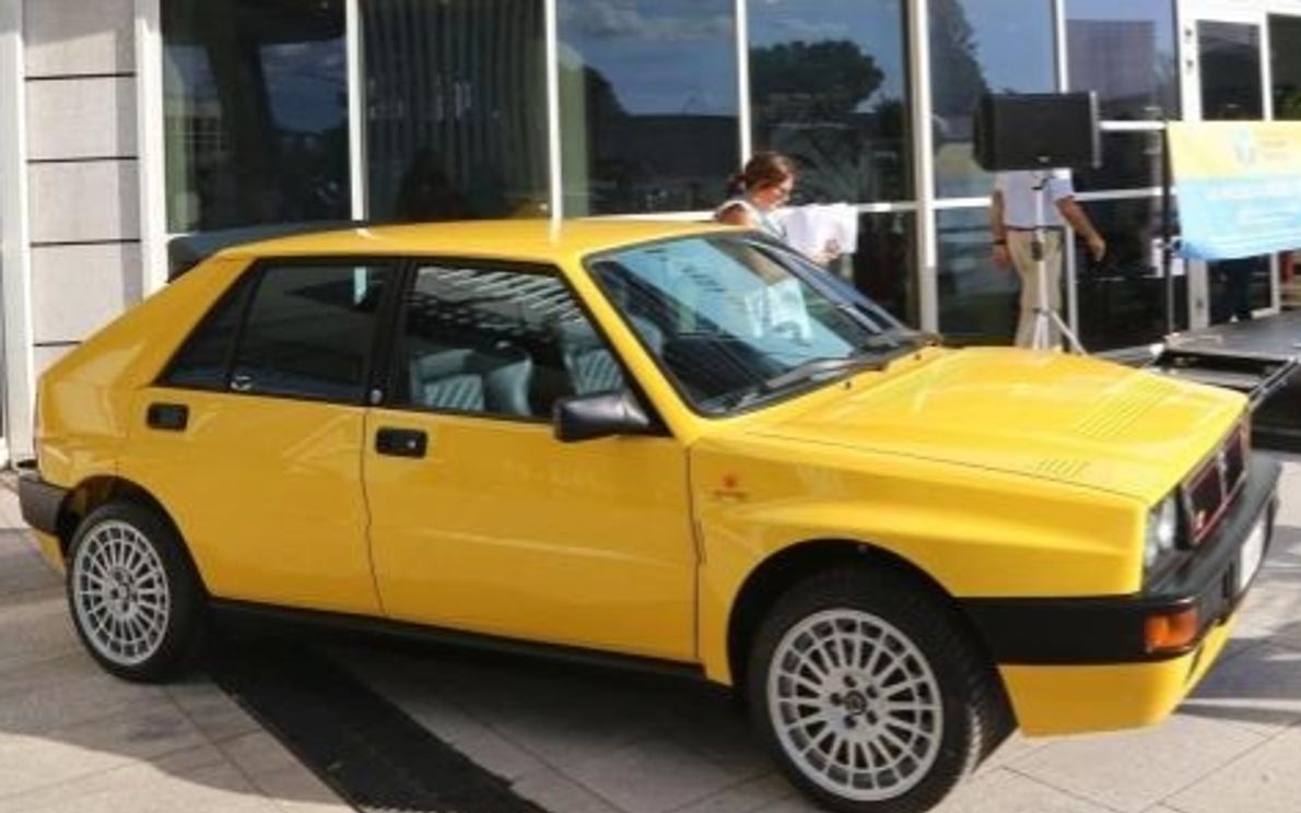 La Lancia Delta appartenuta a Roberto Baggio