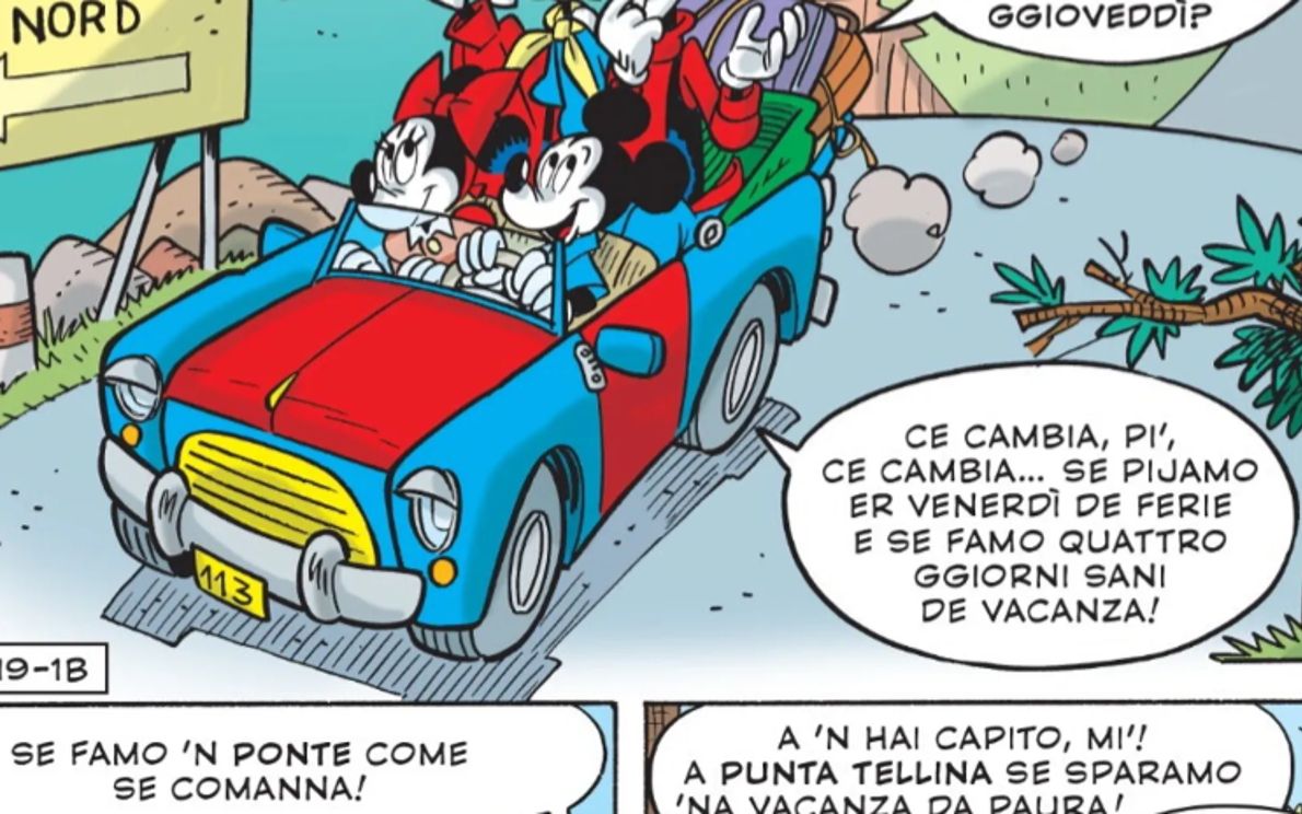 Topolino in Veneto