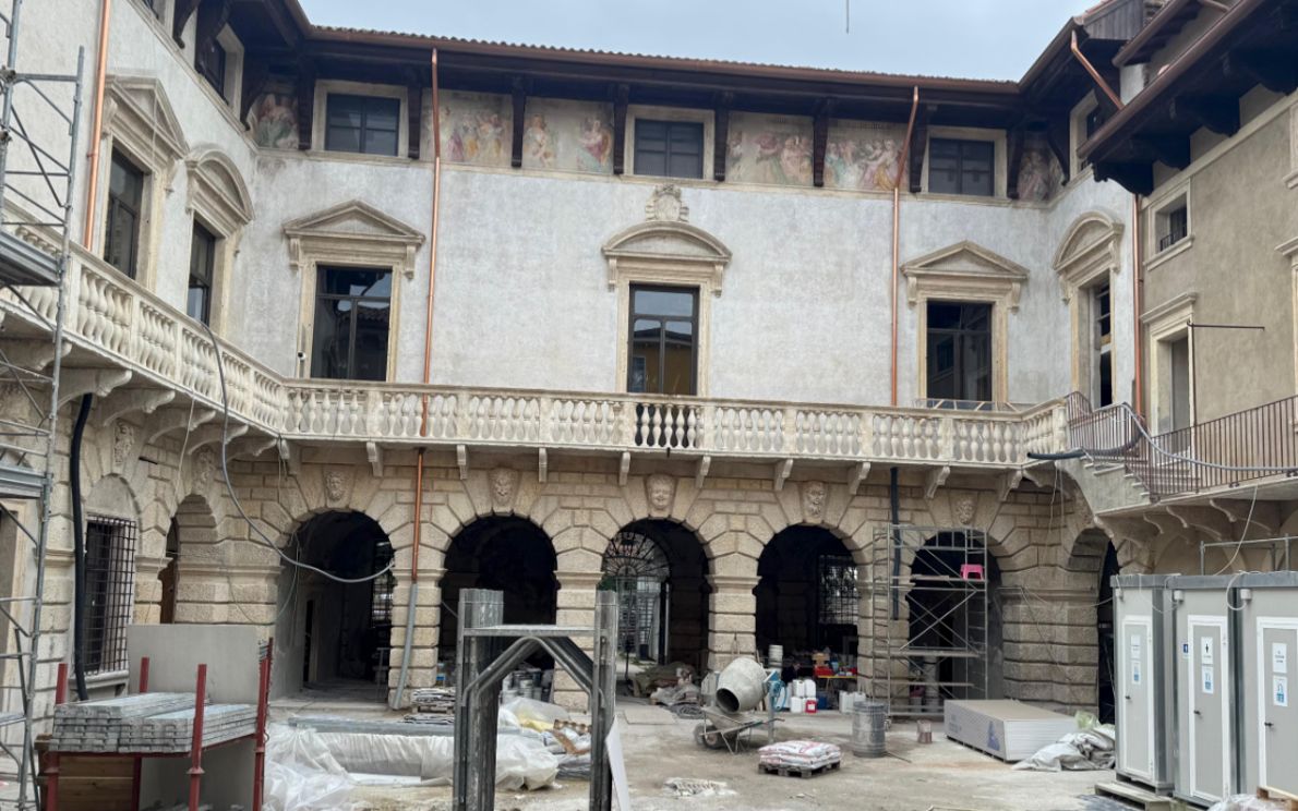 Palazzo Bocca Trezza, terminati i lavori