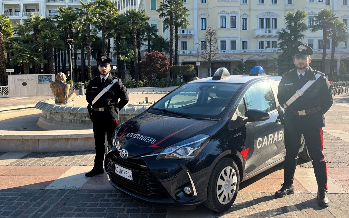 Carabinieri ad Abano Terme