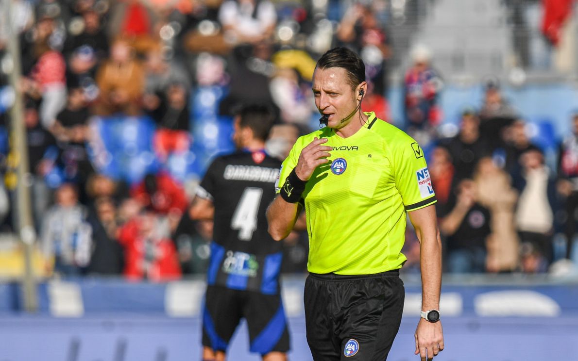 L’arbitro di Sampdoria-Cittadella