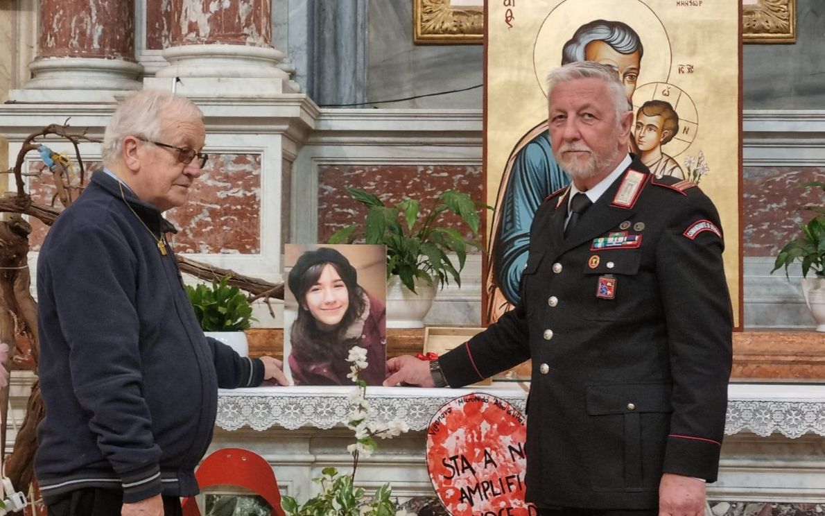 La riconsegna della foto di Giulia Cecchettin