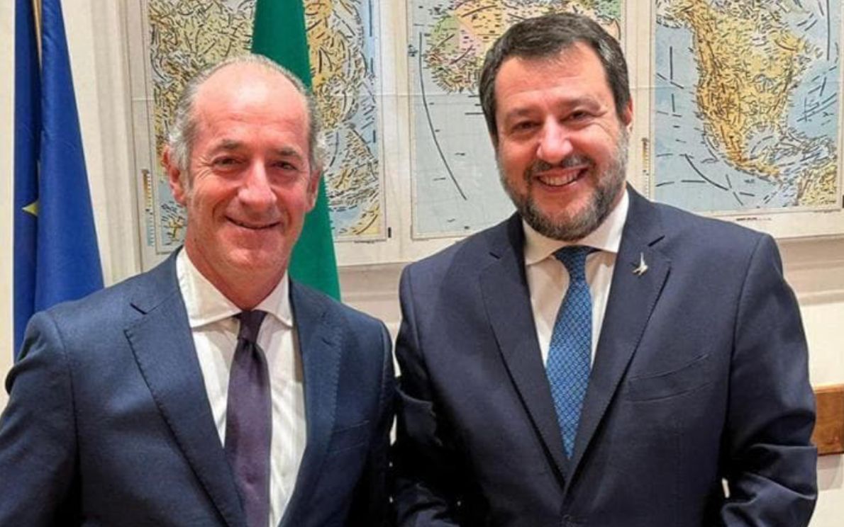 Matteo Salvini e Luca Zaia