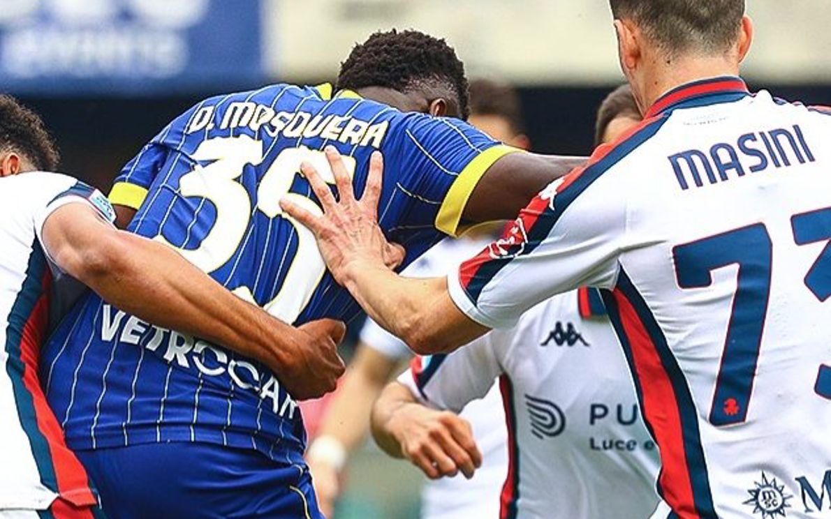 Mosquera in azione