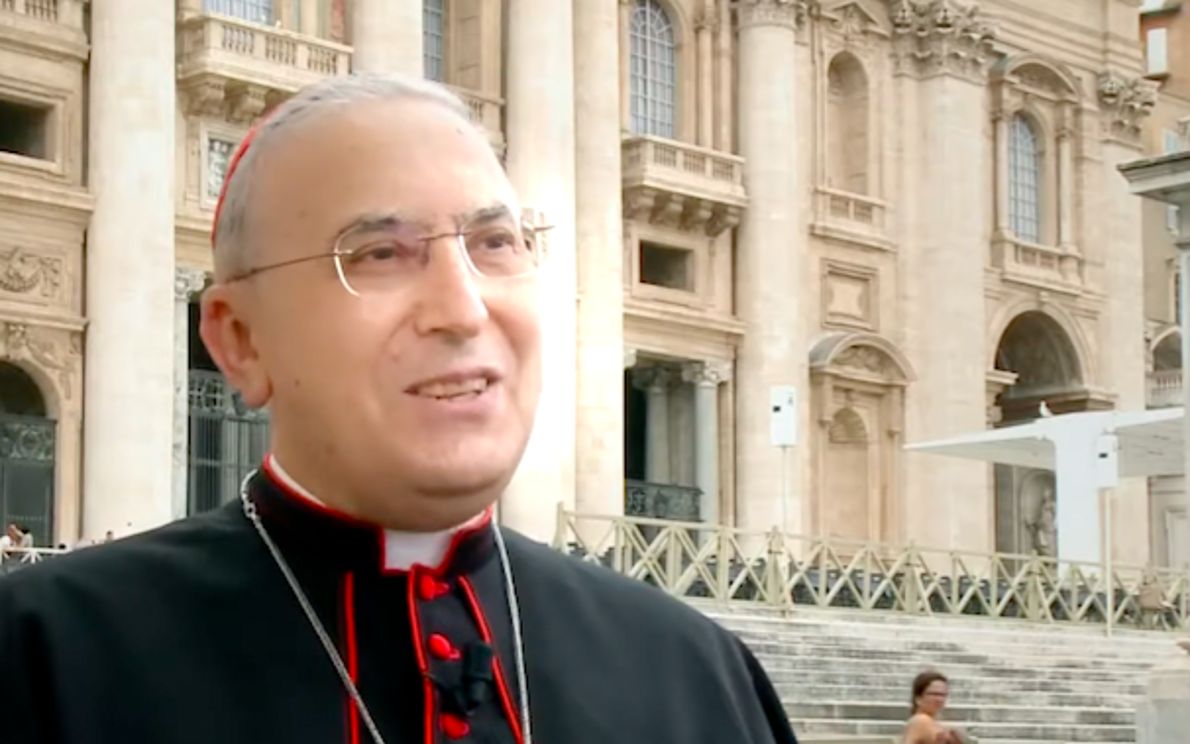 Il cardinale Mario Zenari