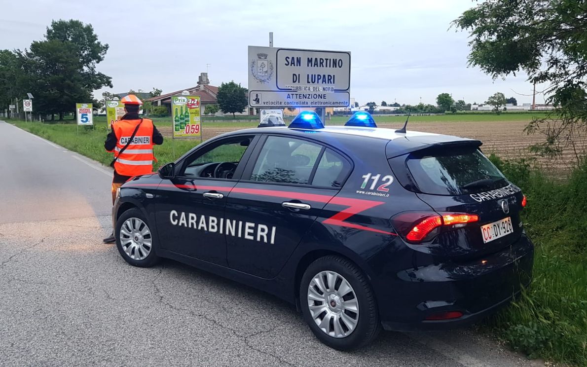 Carabinieri a San Martino di Lupari