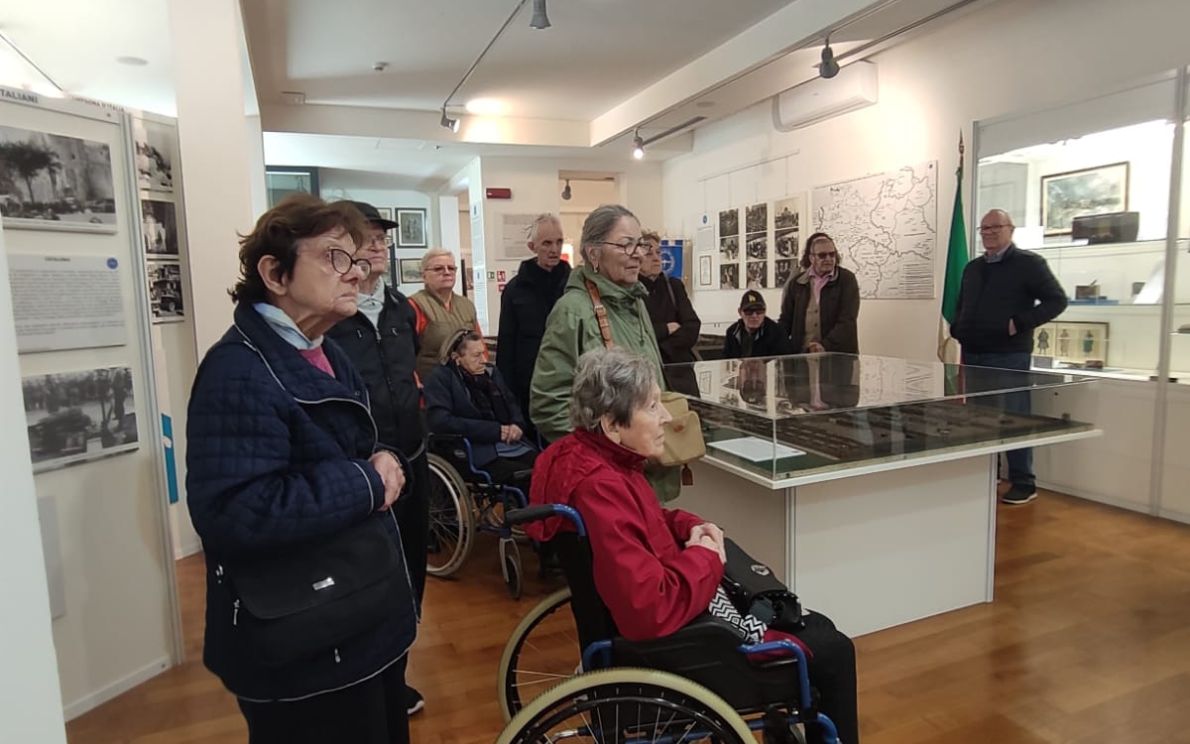 Ospiti al museo dell’internato