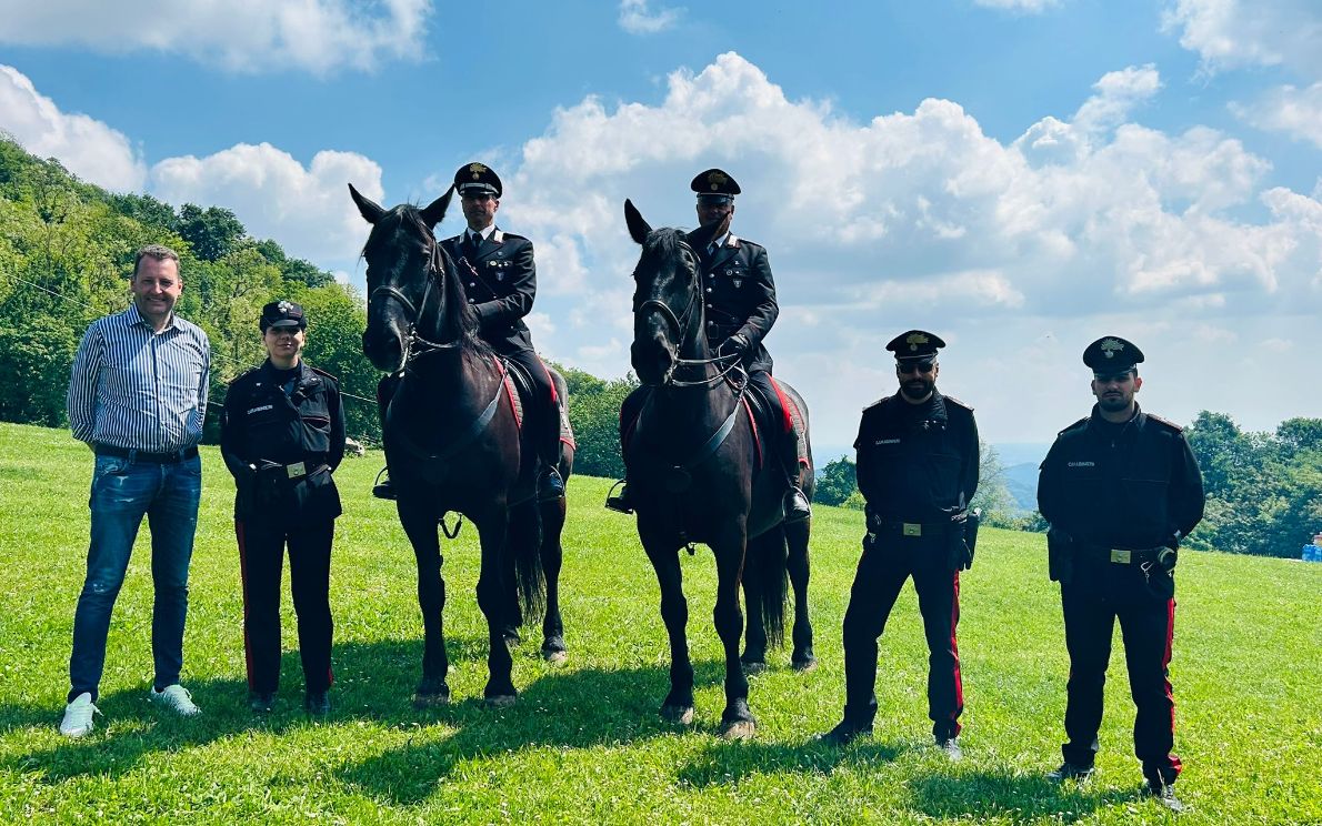 Carabinieri a Passo Fiorine