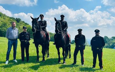 Carabinieri a Passo Fiorine
