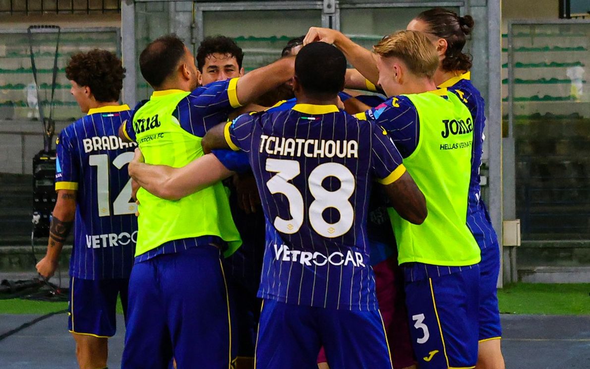 L’esultanza dopo il gol di Lazovic