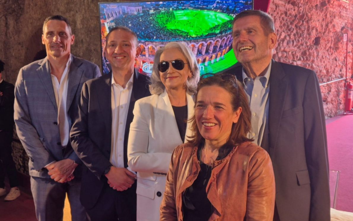 Da sinistra: Trespidi, Russo, Gasdia, Rotta, Testa