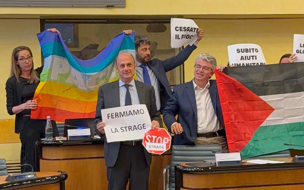 Consiglio Regionale stop guerra Gaza