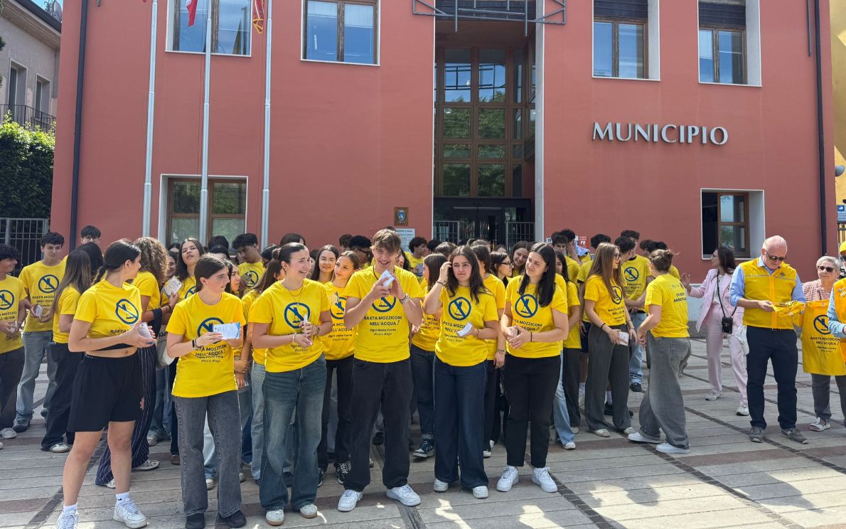 Gli studenti Istituto Marie Curie