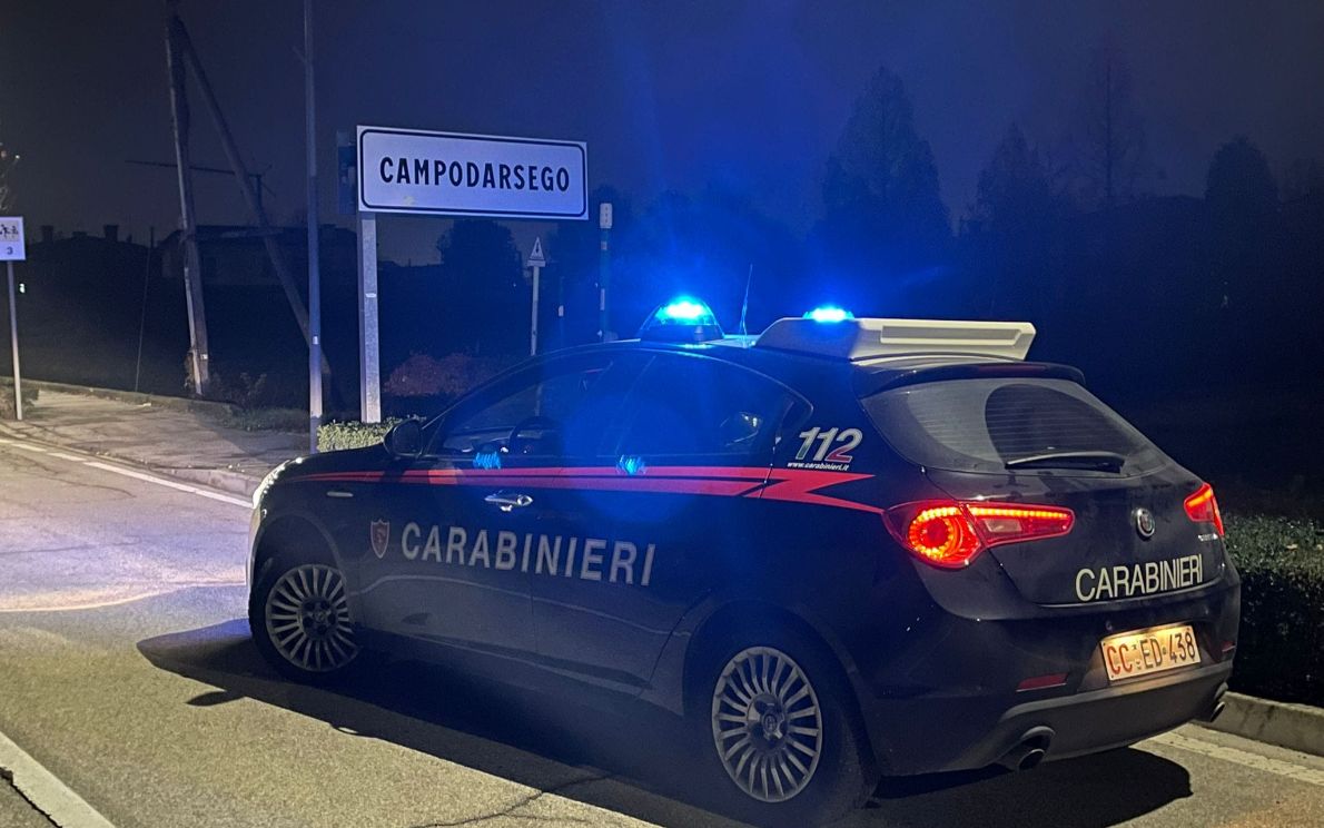 Carabinieri a Campodarsego
