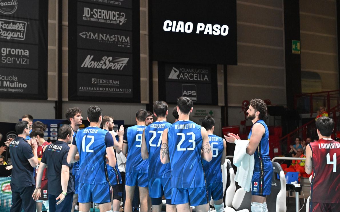 L’ItalVolley alla Kioene Arena per Paso