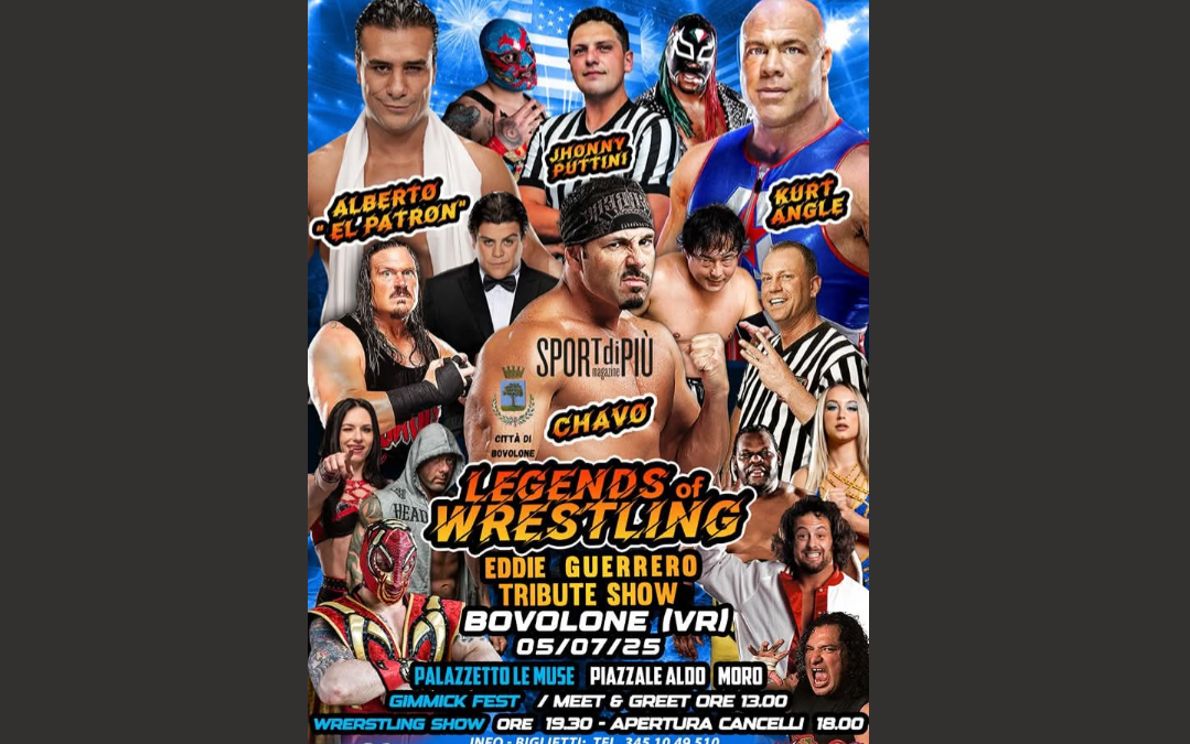 Locandina wrestling