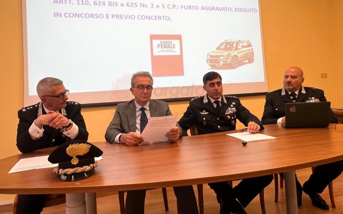 Operazione dei Carabinieri